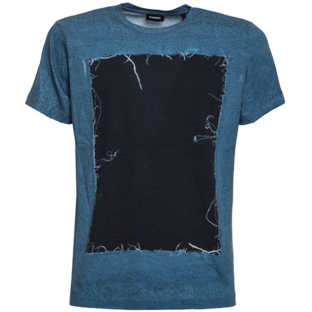 T Joe Mw Men's T Shirt Short Sleeve Crew Neck Casual Summer Cotton Tees Diesel UK