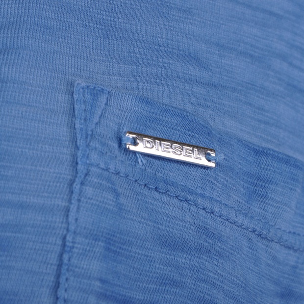 T Longer Men's T Shirt Short Sleeve Crew Neck Casual Summer Cotton Tees Diesel UK