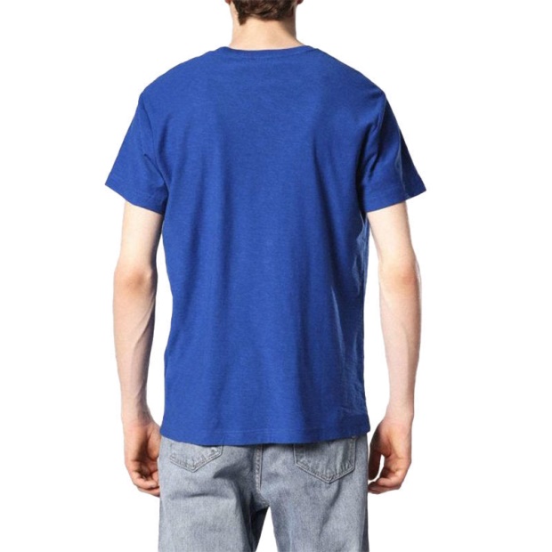 T Diego Qd Men's T Shirt Short Sleeve Crew Neck Casual Summer Cotton Tees Diesel UK Black/White/Navy