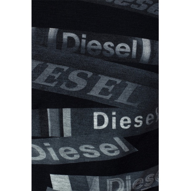 T Diego Qd Men's T Shirt Short Sleeve Crew Neck Casual Summer Cotton Tees Diesel UK Black/White/Navy