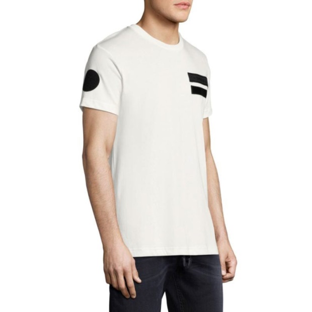 Black/Pink Diesel UK T Patrol Men's T Shirt Short Sleeve Crew Neck Casual Summer Cotton Tees