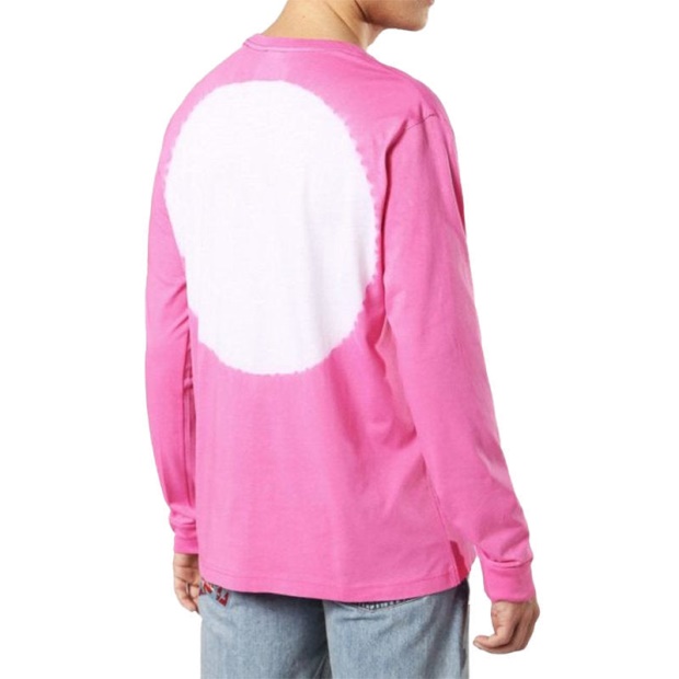 T Avon Ls Men's T Shirt Long Sleeve Crew Neck Casual Summer Cotton Tees Diesel UK