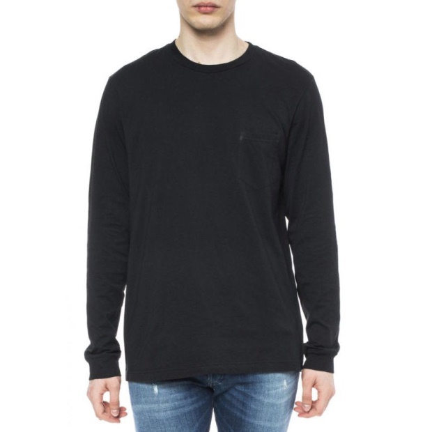 T Avon Ls Men's T Shirt Long Sleeve Crew Neck Casual Summer Cotton Tees Diesel UK