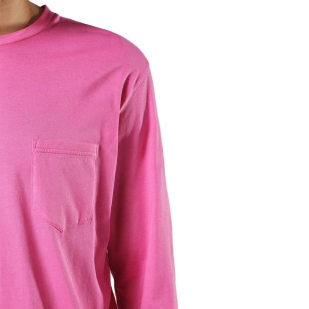 T Avon Ls Men's T Shirt Long Sleeve Crew Neck Casual Summer Cotton Tees Diesel UK