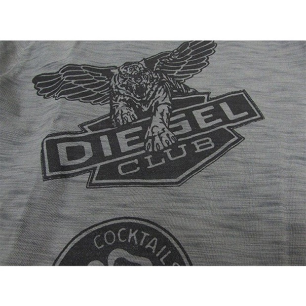 Diesel UK T Joe Dc Gf Men's T Shirt Short Sleeve Crew Neck Casual Cotton Summer Tee