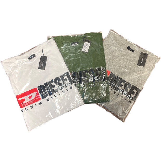 Diesel UK T Just Division Men's T Shirt Short Sleeve Crew Neck Casual Cotton Tee