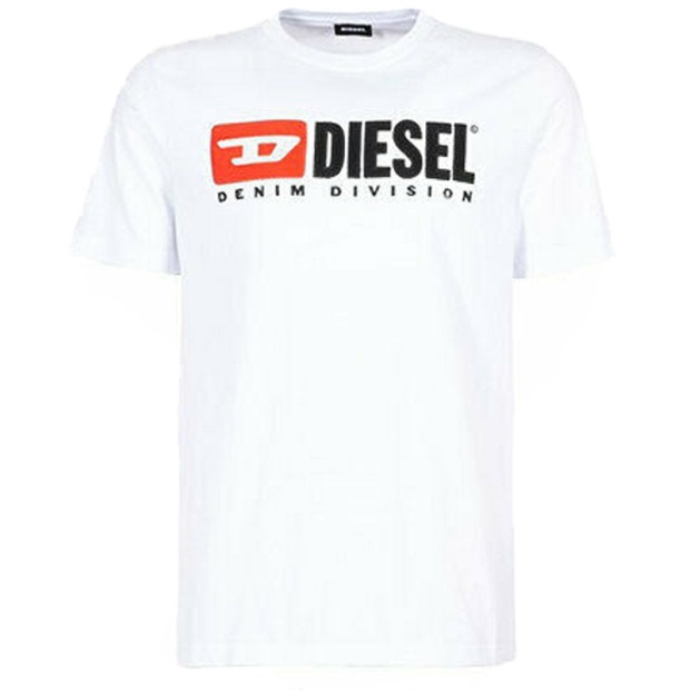 Diesel UK T Just Division Men's T Shirt Short Sleeve Crew Neck Casual Cotton Tee