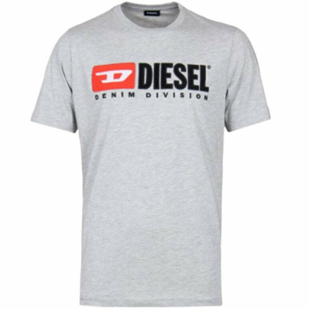 Diesel UK T Just Division Men's T Shirt Short Sleeve Crew Neck Casual Cotton Tee
