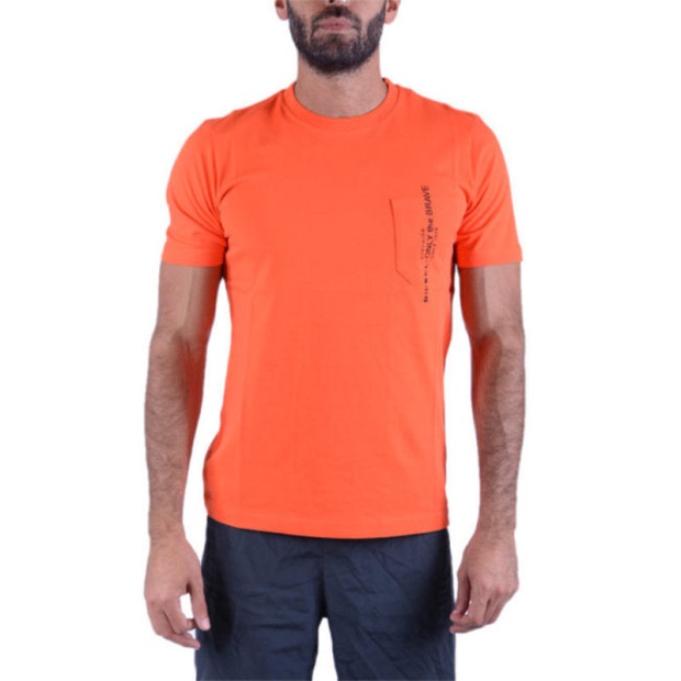 T Just Pocket Men's T-Shirt Short Sleeve Crew Neck Casual Loose Fit Diesel UK