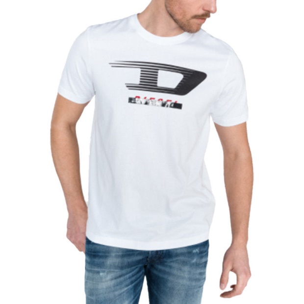 T Just Y4 Men's T Shirt Short Sleeve Tee Crew Neck Casual Summer Top Diesel UK