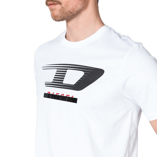 T Just Y4 Men's T Shirt Short Sleeve Tee Crew Neck Casual Summer Top Diesel UK