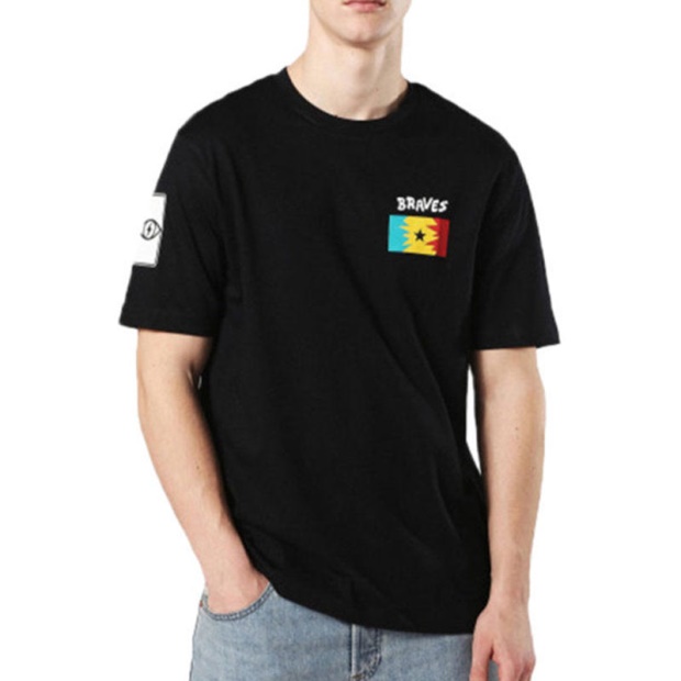 Diesel UK T Just Zb Men's T Shirt Short Sleeve Crew Neck Casual Summer Cotton Tees