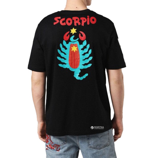 Diesel UK T Just Zb Men's T Shirt Short Sleeve Crew Neck Casual Summer Cotton Tees