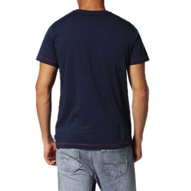 T Diego Rb Men's T Shirt Short Sleeve Crew Neck Casual Summer Cotton Tees Diesel UK