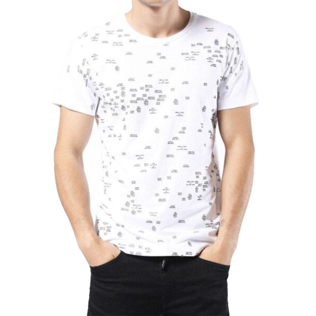 Black/Teal Green Diesel UK T Diego Gw Men's T Shirts Short Sleeve Crew Neck Casual Summer Cotton Tee