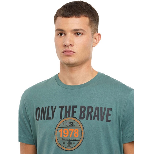 T Diegos K35 Men's T Shirt Crew Neck Short Sleeve Casual Summer Cotton Diesel UK