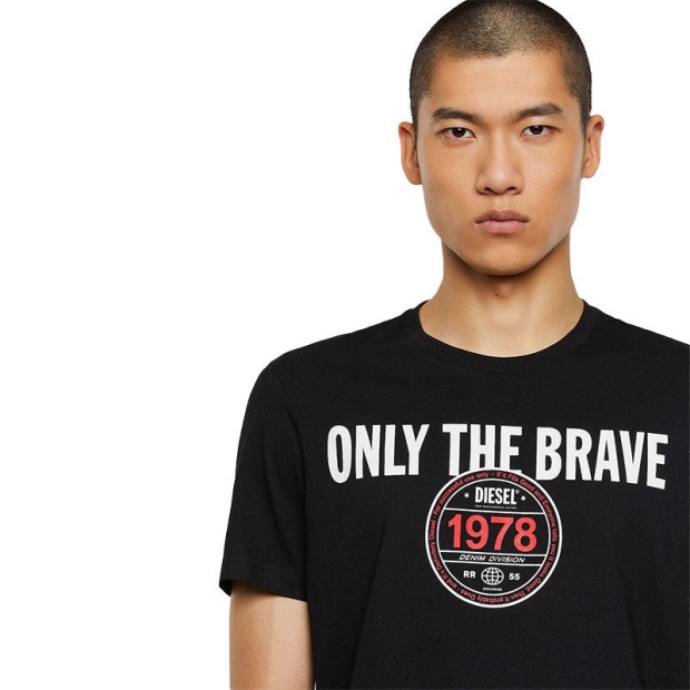 T Diegos K35 Men's T Shirt Crew Neck Short Sleeve Casual Summer Cotton Diesel UK