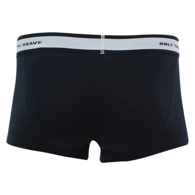 Diesel UK Men's Boxer Trunks Shorts 3 Pack Regular Soft Cotton Black Underwear Gift
