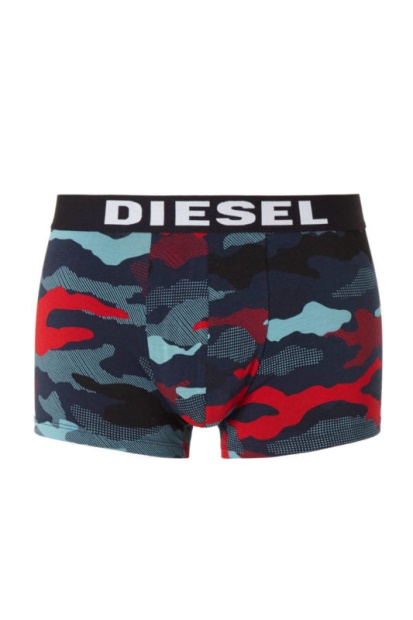 Seasonal Edition Men's Boxer Cotton 3 Pack Camouflage Underwear Trunks Diesel UK