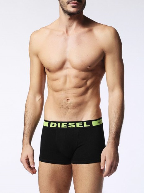 Diesel UK Seasonal Men's Boxer Stretch Cotton 3 Pack Underwear Trunks E8A-2991