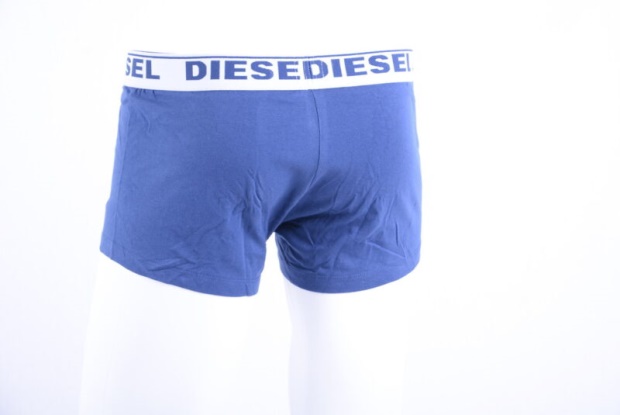 Men's Boxer Trunks Fresh & Bright 3X Pack Cotton Underwear Blue Shorts Diesel UK