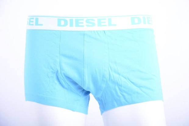 Men's Boxer Trunks Fresh & Bright 3X Pack Cotton Underwear Blue Shorts Diesel UK