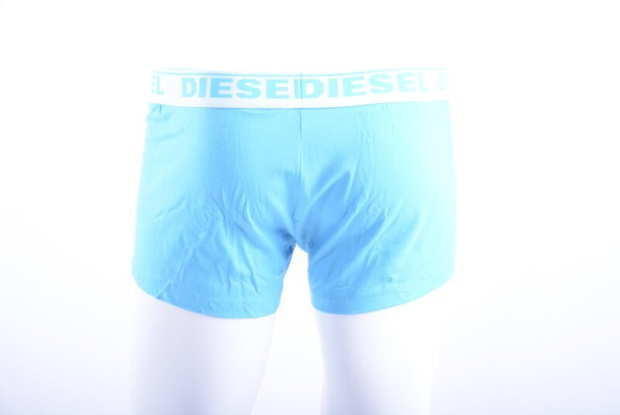 Men's Boxer Trunks Fresh & Bright 3X Pack Cotton Underwear Blue Shorts Diesel UK