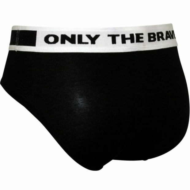 Dark Blue/Orange/Red/Black Diesel UK Fresh And Bright Men's Comfy Briefs Cotton Modal 1X Pack Underwear Trunks