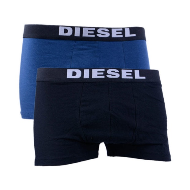 Diesel UK Umbx Rocco 04 Men's Short Boxer Trunk 2X Pack Stretch Cotton Underwear