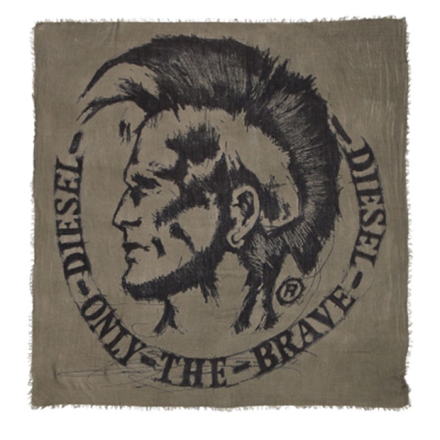 Diesel UK Swillot C 51F Scarf Men's Scarf Unisex Winter Shawl Wrap Women's Scarves