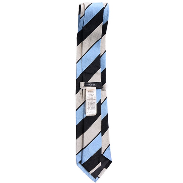 Diesel UK Tisaak Men's Tie Binder Classic Formal Wedding Self Tied Made In