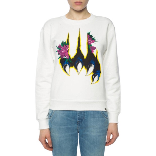 F Felpa 0Baps Women Sweatshirt Crew Neck Ladies Winter Pullover Jumper Diesel UK