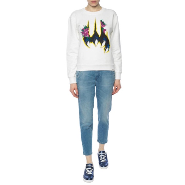 F Felpa 0Baps Women Sweatshirt Crew Neck Ladies Winter Pullover Jumper Diesel UK