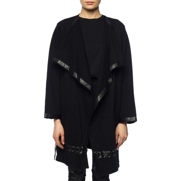 Diesel UK G Glam 900 Women's Trench Coat Virgin Wool Jacket Single Breasted Overcoat