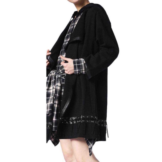 Diesel UK G Glam 900 Women's Trench Coat Virgin Wool Jacket Single Breasted Overcoat