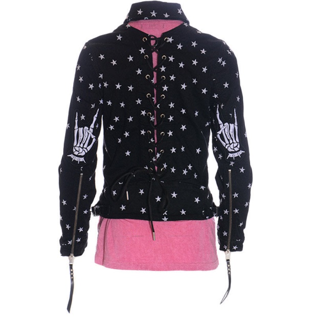 De Rocky Women's Jackets Stylish Denim Racer Coats Casual Biker Jackets Diesel UK