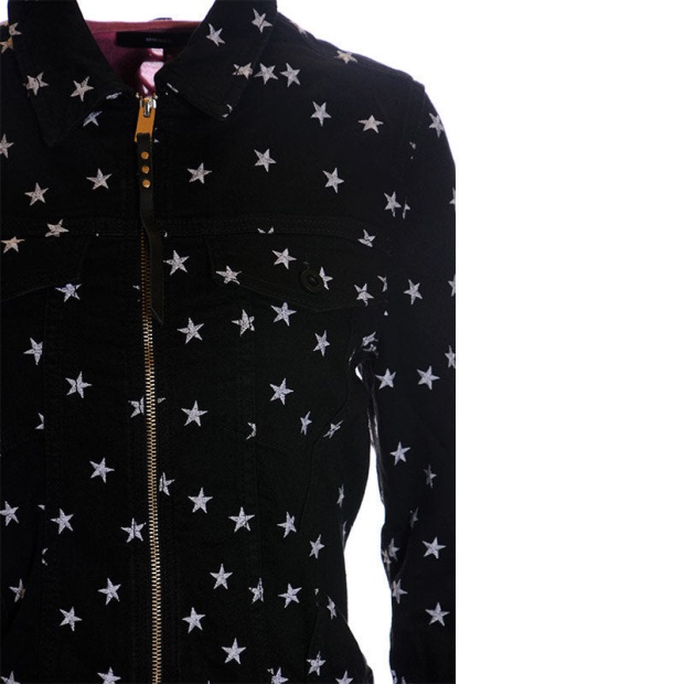 De Rocky Women's Jackets Stylish Denim Racer Coats Casual Biker Jackets Diesel UK