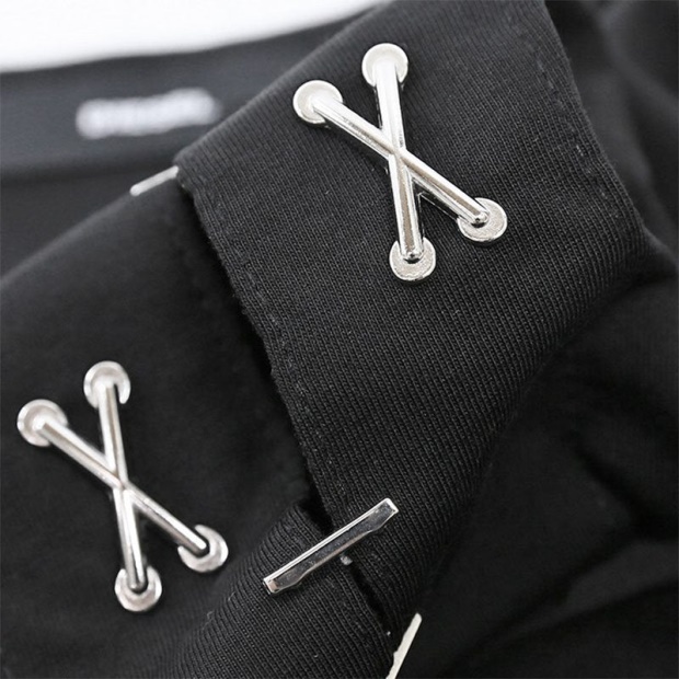 D Alba Women's Long Dress Round Neck Maxi Metal Party Wear Top Belt Black Diesel UK