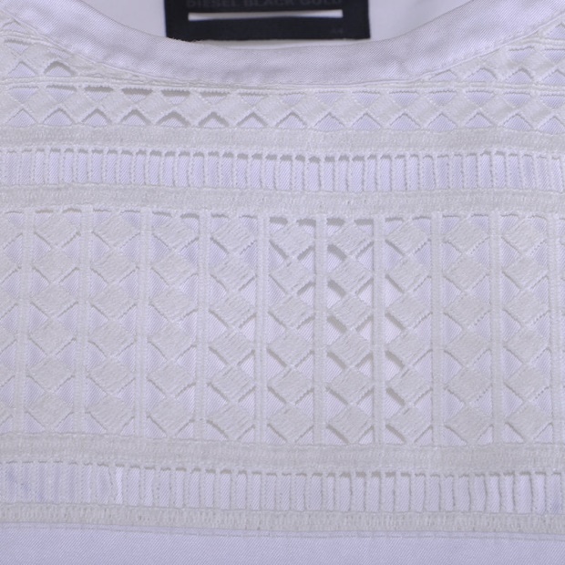 Diesel UK Black Gold Dazen Bgmbg Women's Dress Maxi Long Dress Short Sleeve