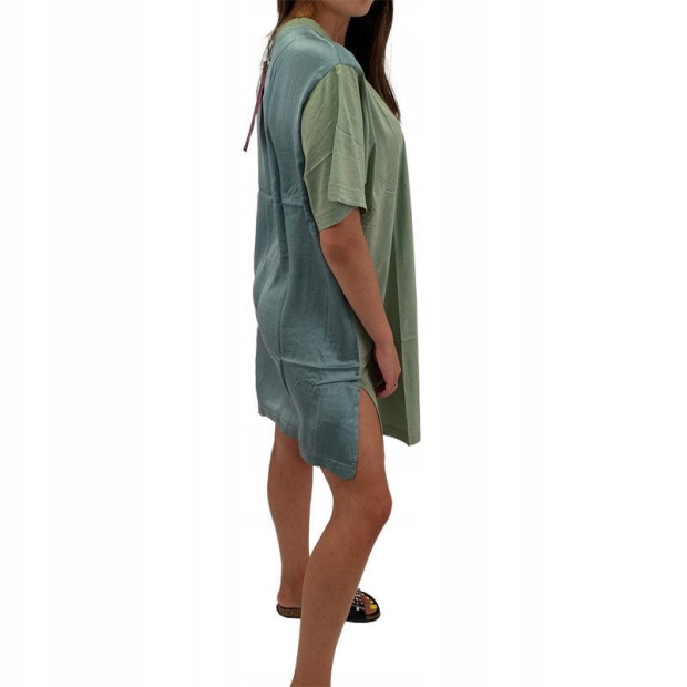 Diesel UK T Grace Women's Dress Round Neck Long Dress Regular Fit Casual Tops