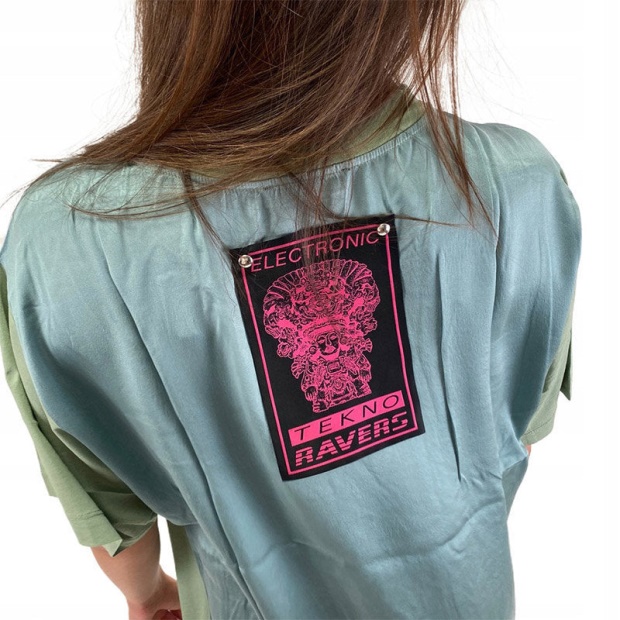 Diesel UK T Grace Women's Dress Round Neck Long Dress Regular Fit Casual Tops