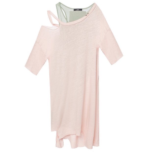 Diesel UK T Evita Women's Dress Round Neck Short Sleeves Regular Fit Casual Tops