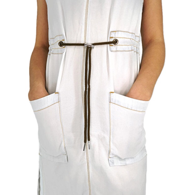 Diesel UK R Chad Women's Dress Sleeveless Lyocell Casual Summer Party Wear Top