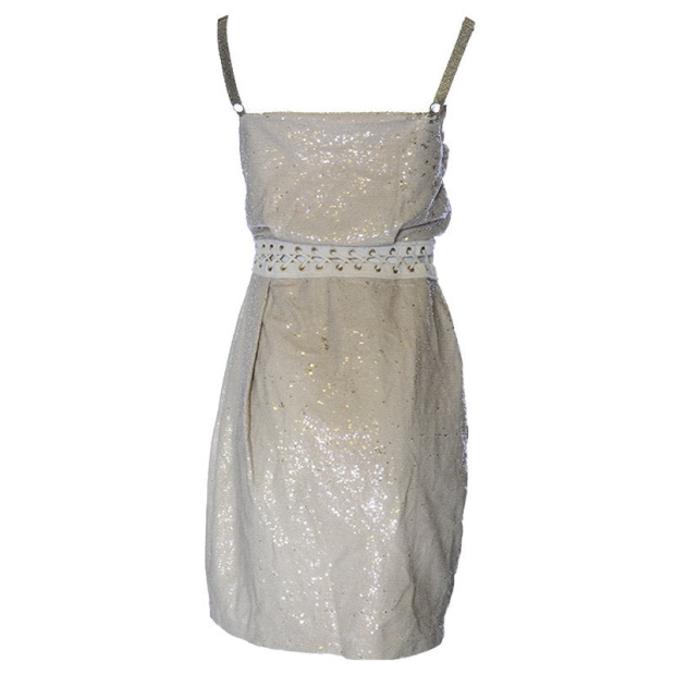 D Bookie Women's Dress Sleeveless Midi Shiny Summer Party Wear Pink Dress Diesel UK