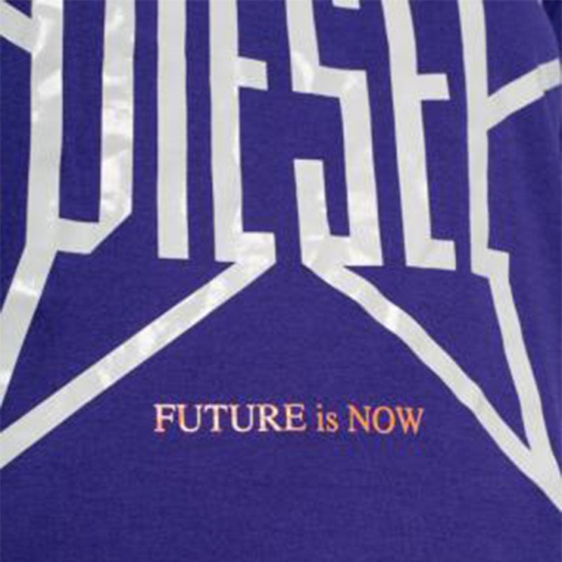 Diesel UK T Sily Za Women's T Shirt Crew Neck Short Sleeve Top Casual Summer Tee New