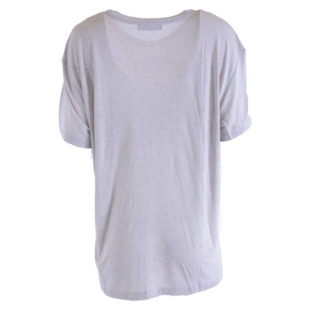 T Moriprint Women's T Shirts Crew Neck Short Sleeve Classic Loose Fit Tee Diesel UK Grey