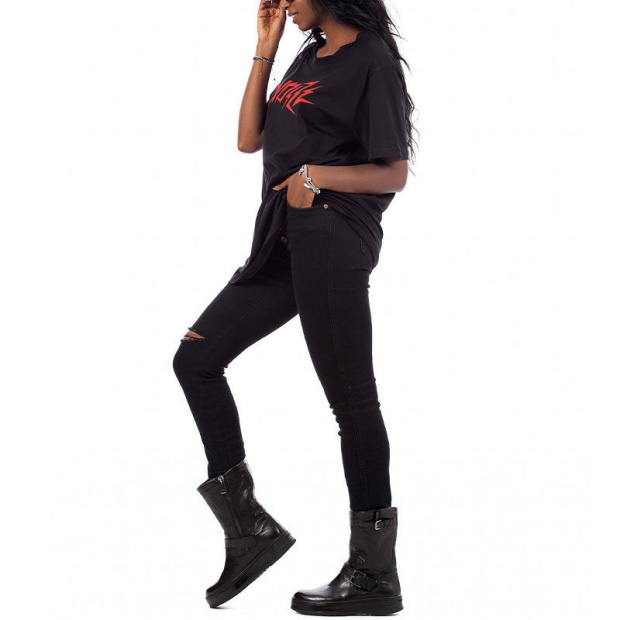 T Overy Women's T Shirt Crew Neck Short Sleeve Top Casual Summer Tee New Diesel UK