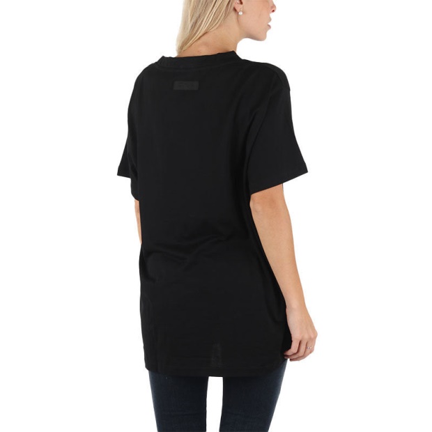 T Overy Women's T Shirt Crew Neck Short Sleeve Top Casual Summer Tee New Diesel UK