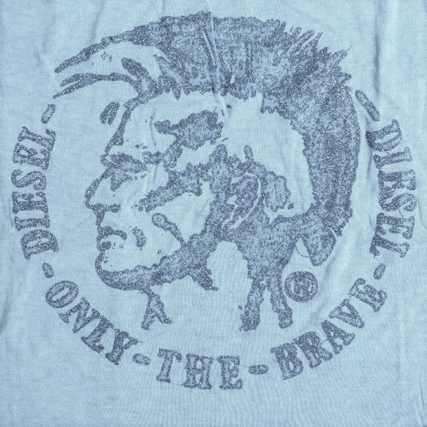 White/Black Diesel UK T Mori Women's T Shirt Crew Neck Short Sleeve Casual Summer Cotton Top New