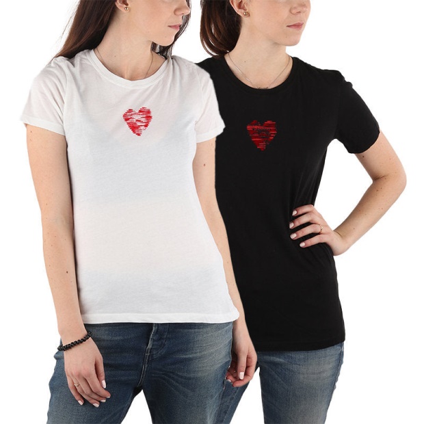 T Sily C Women's T Shirt Crew Neck Short Sleeve Top Casual Summer Tee New Diesel UK White